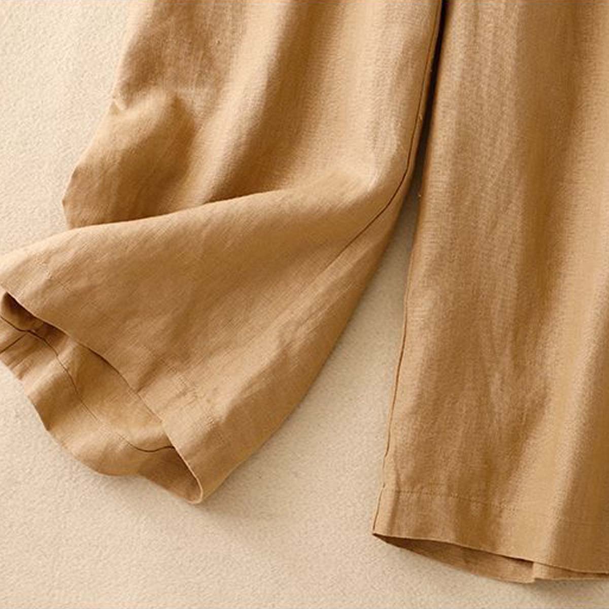 Women's Vintage Stylish Casual Cotton And Linen Loose Pants