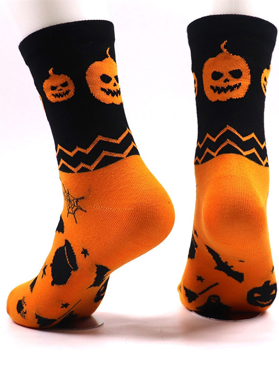 Funny Halloween Couple Casual Socks