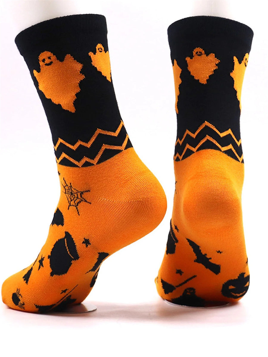 Funny Halloween Couple Casual Socks