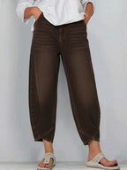 New Arrivals🔥 Women's Casual Simple Denim Cotton Pants