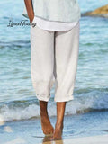 Women's Cotton Linen Comfortable Casual Pants