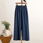 Women's Vintage Stylish Casual Cotton And Linen Loose Pants