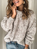 Casual Long Sleeve Vintage Sweater