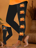 Women Halloween Vintage Long Leggings