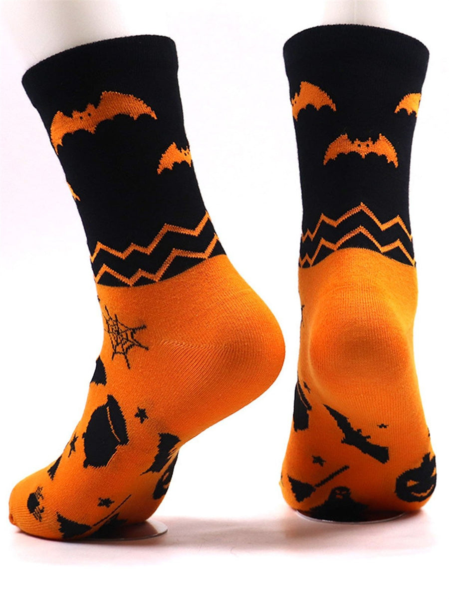 Funny Halloween Couple Casual Socks