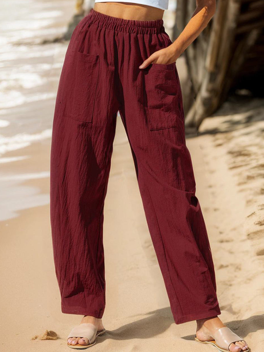 Women's Cotton Casual Pants