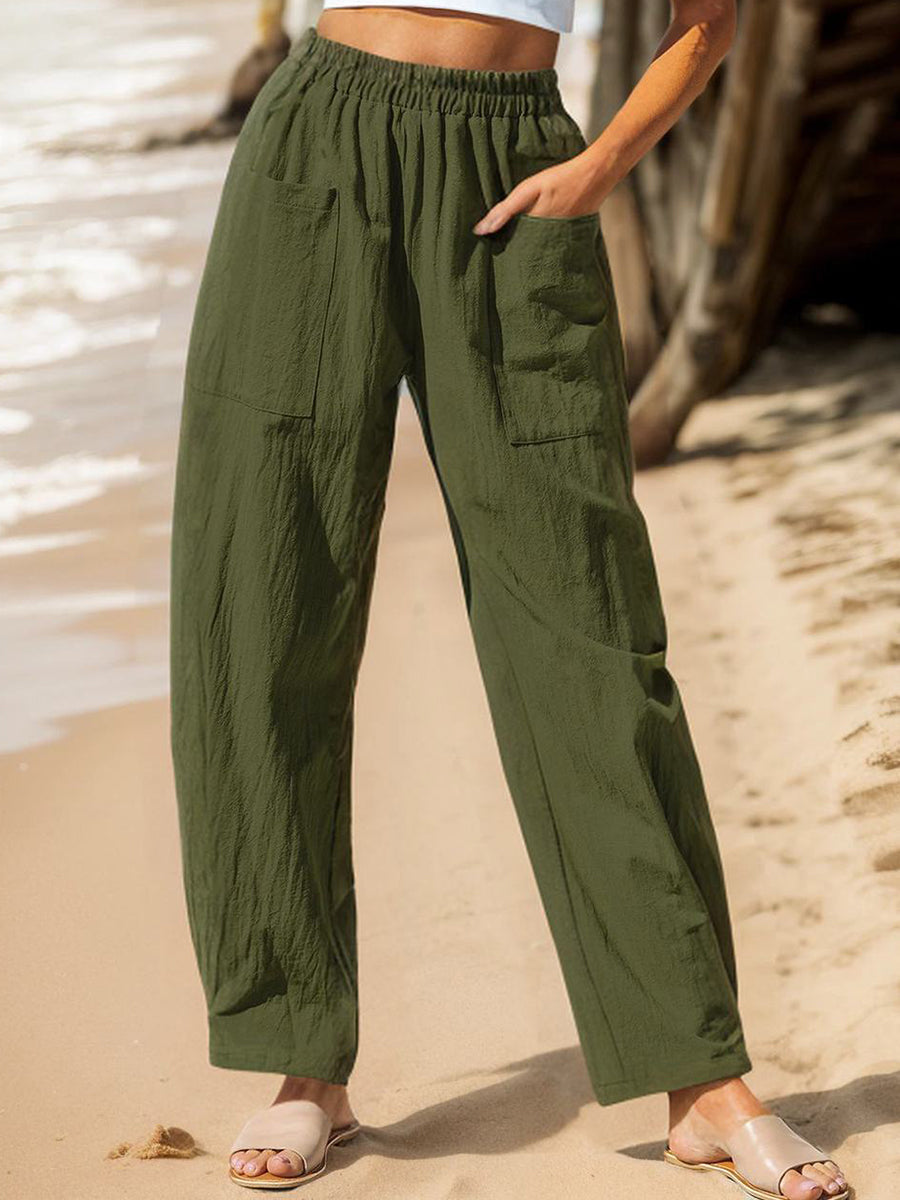 Women's Cotton Casual Pants