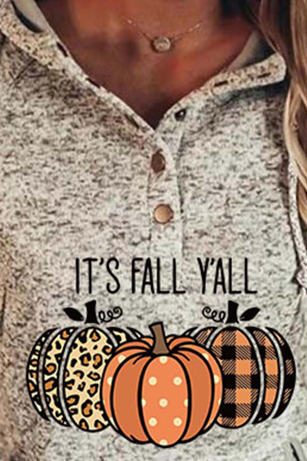 Casual Tops Long Sleeve Pumpkin Printed Hoodies