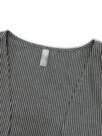 Stripe Basic Loose Kimono