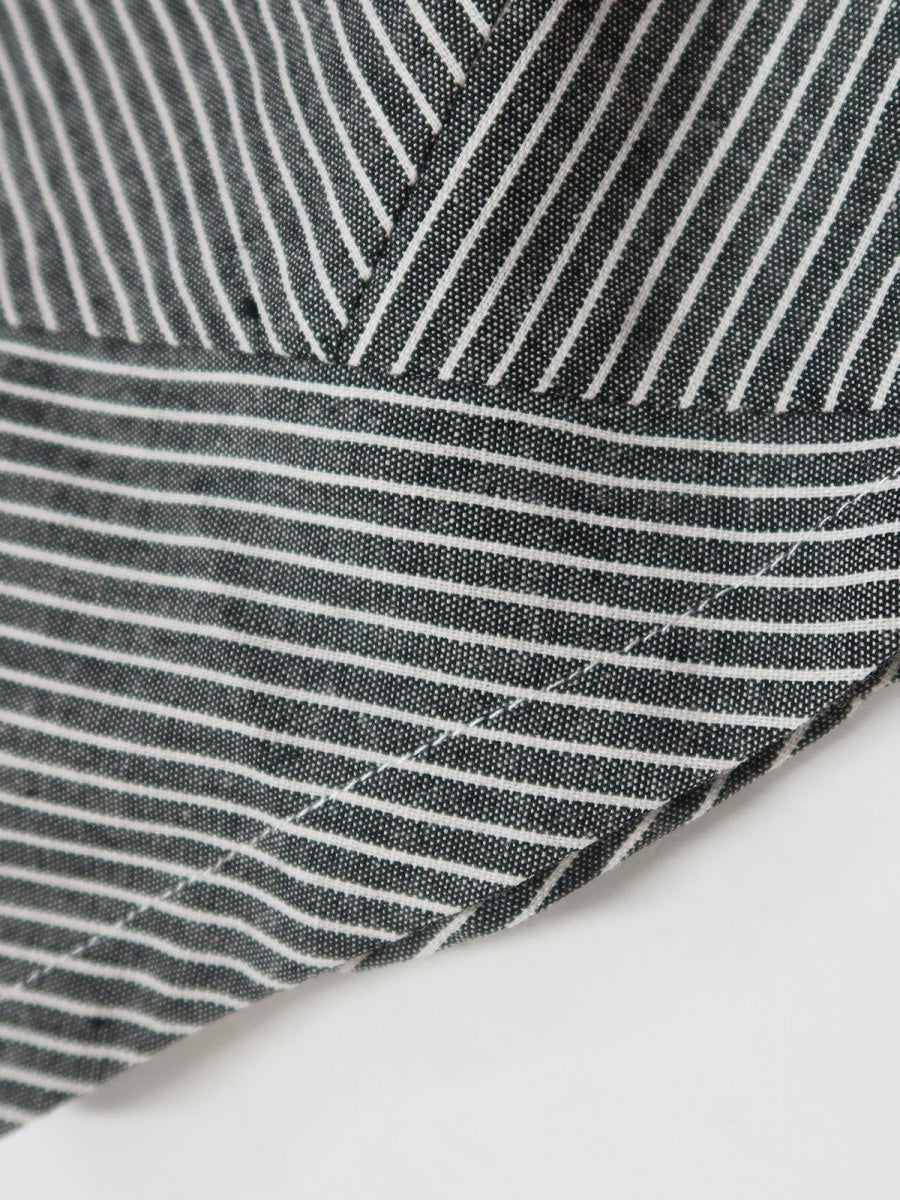 Stripe Basic Loose Kimono